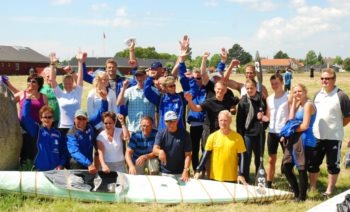 Neptuns hold til Hvidovre Kajakklubs 24 timers kajakstafet i 2009 - hvor vi var så heldige at vinde en Nelo Viper 55 fra Dansprint.